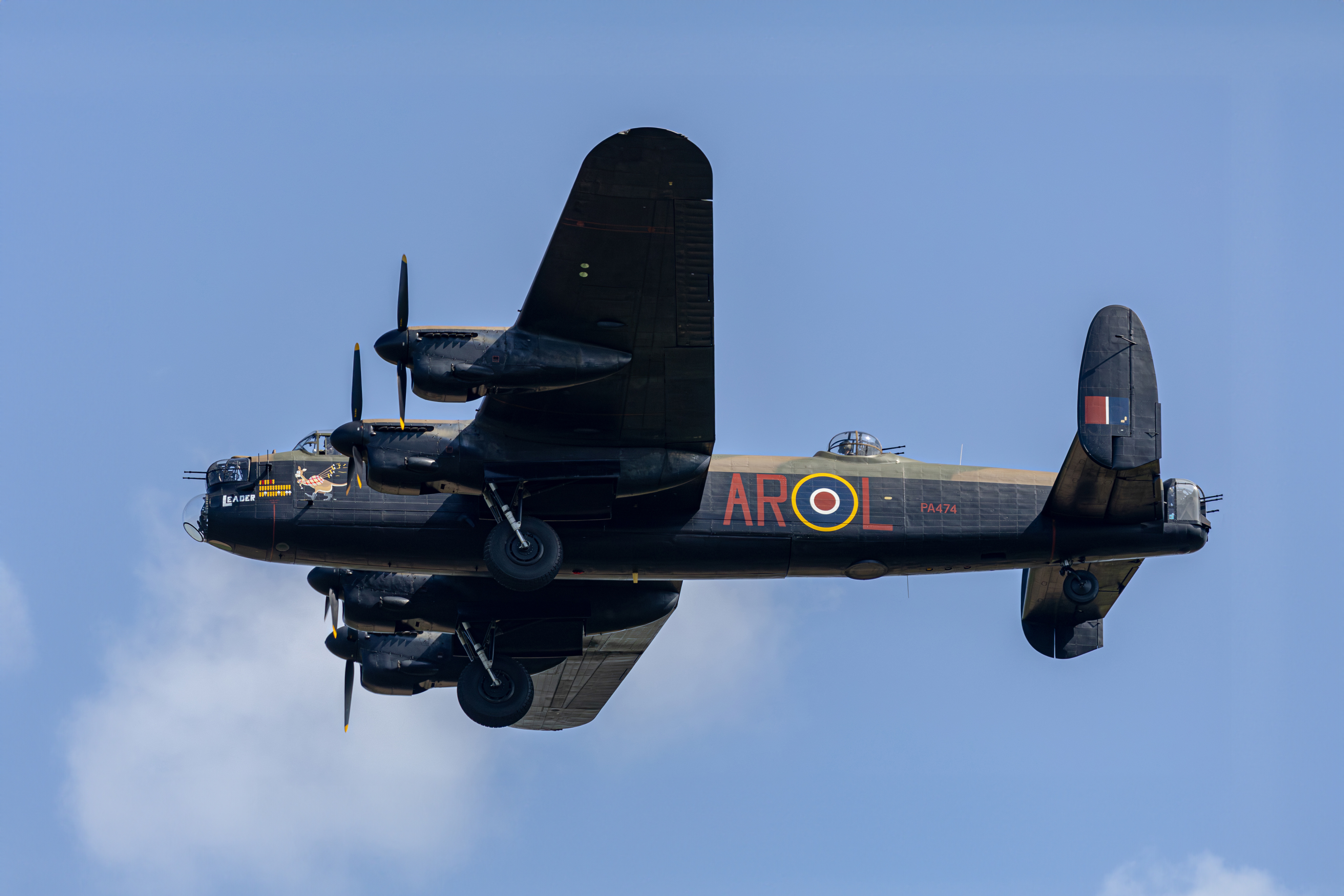Battle of Britain Memorial Flight aircraft 3 — Spitfire, Hurricane, Lancaster and Dakota